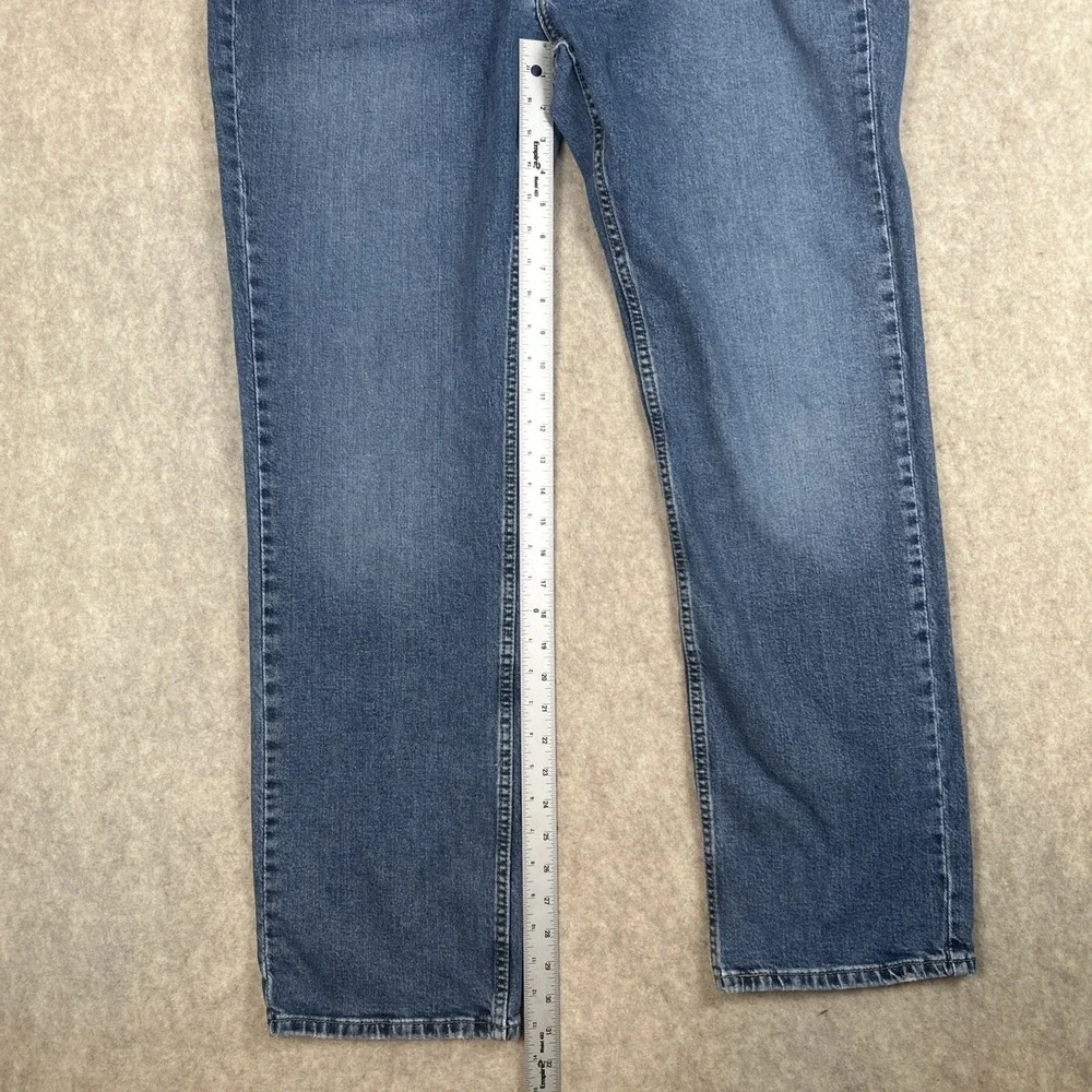 Levi's‎ 514 Regular Fit Straight Leg Jeans Mens 40x32 Blue Denim